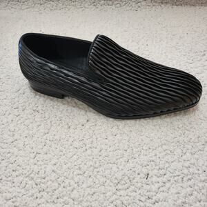 NEW Stacy Adams Men's Seismith Slip On Loafer  Black SIZE 10